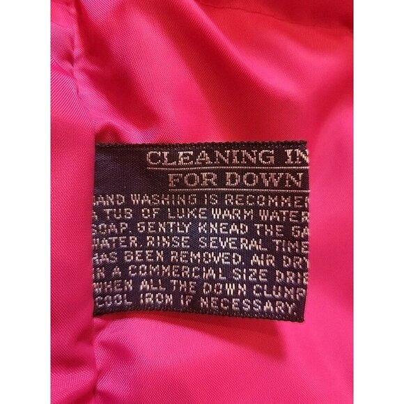 Haute Route Black Pink Down Filled Puffer Vest Womens Large Pockets HRPC6 EUC - Picture 5 of 9